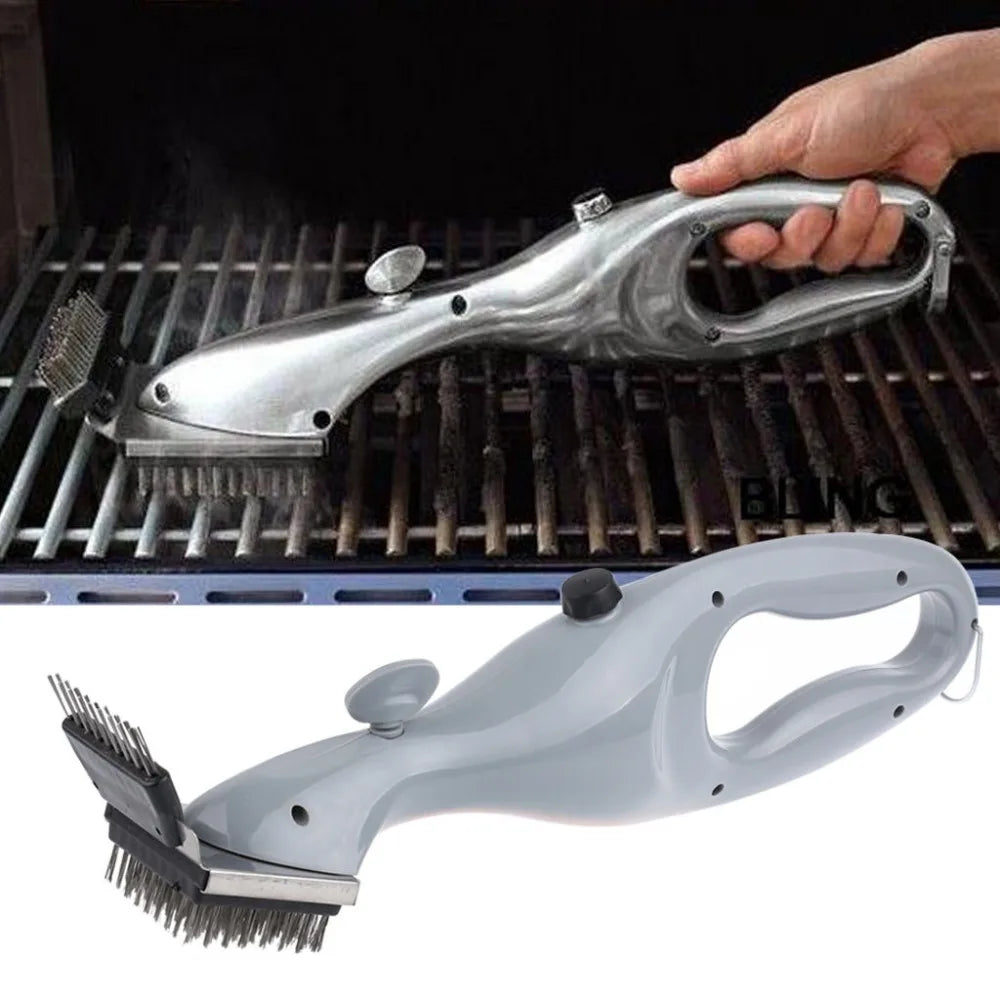 Barbecue Grill Steam Cleaning Brushes BBQ Water Spray Cleaner Brush Grill Accessories Cooking Kitchen Tool Outdoor Grill Brush