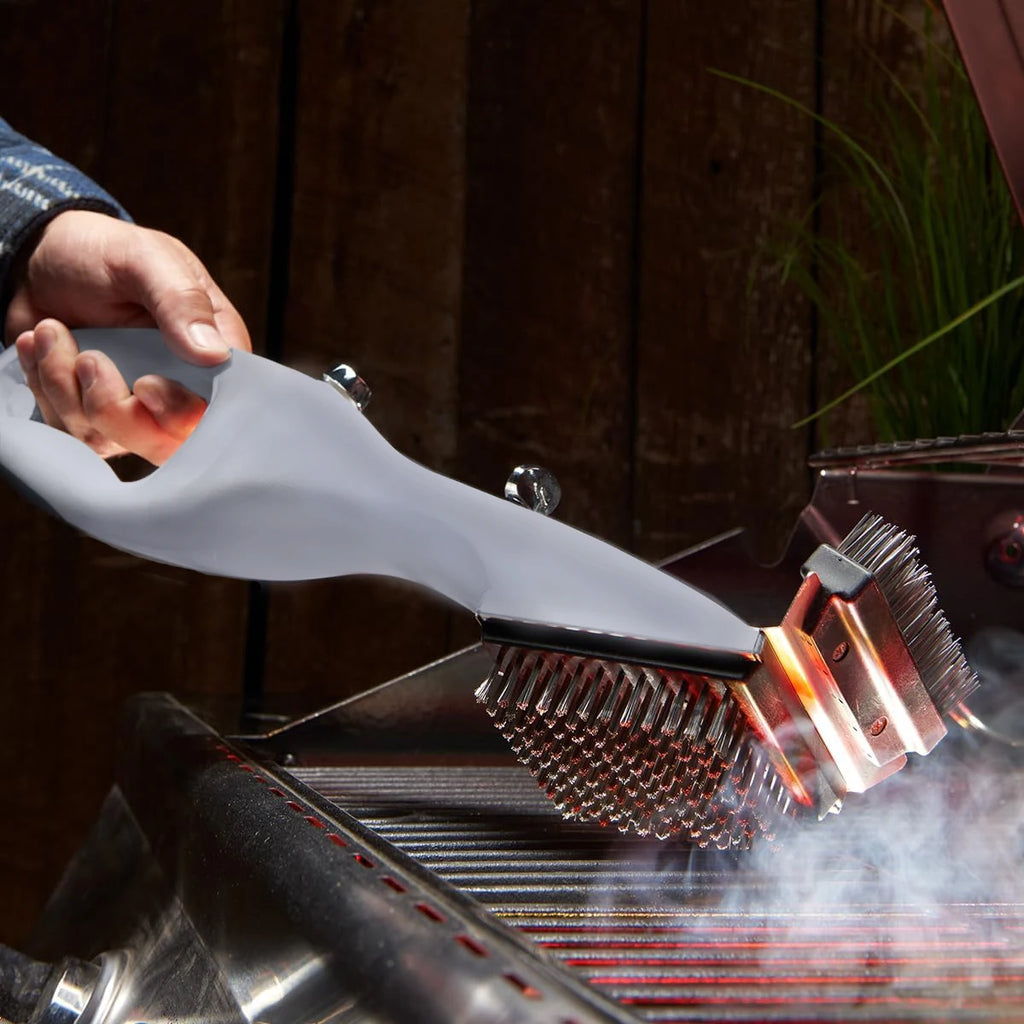 Barbecue Grill Steam Cleaning Brushes BBQ Water Spray Cleaner Brush Grill Accessories Cooking Kitchen Tool Outdoor Grill Brush
