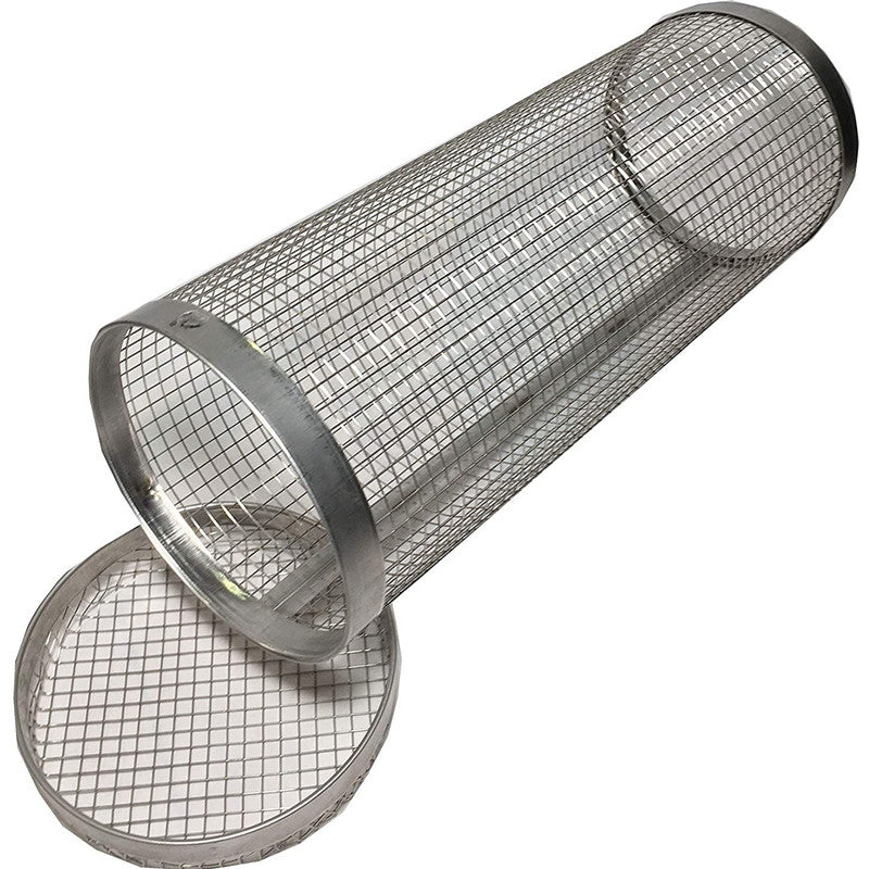 Copy of Outdoor Camping BBQ Drum Grilling Basket Stainless Steel Barbecue Cooking Grill Grate Campfire Grid Picnic Cookware Kitchen Tool