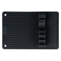 18.1 In. Silicone BQ and Grill Utensil Holder Mat