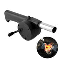 Portable Hand Crank BBQ Fan with Speed Control – Manual Air Blower for Outdoor Cooking, Grill Fan for Barbecue