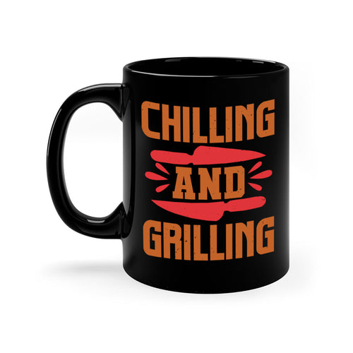 chilling and grilling 48#- bbq-Mug / Coffee Cup