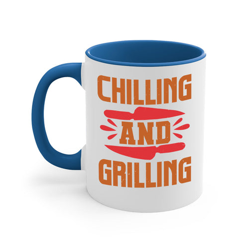 chilling and grilling 48#- bbq-Mug / Coffee Cup