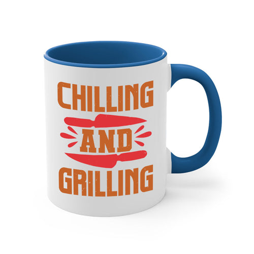 chilling and grilling 48#- bbq-Mug / Coffee Cup