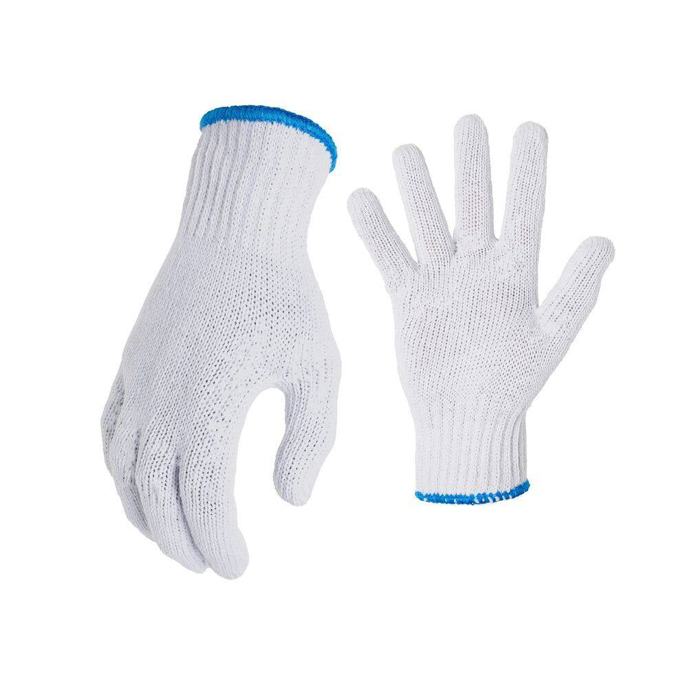 One Size Fits All Black Nitrile Disposable Grilling Glove with 1 Pair Cotton Liner (50-Count)