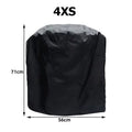 BBQ Grill Barbecue Cover Dustproof Waterproof Thickened BBQ Cover Outdoor Rainproof BBQ Cover