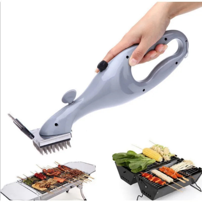 Barbecue Grill Steam Cleaning Brushes BBQ Water Spray Cleaner Brush Grill Accessories Cooking Kitchen Tool Outdoor Grill Brush