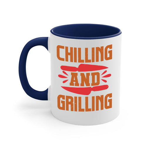 chilling and grilling 48#- bbq-Mug / Coffee Cup