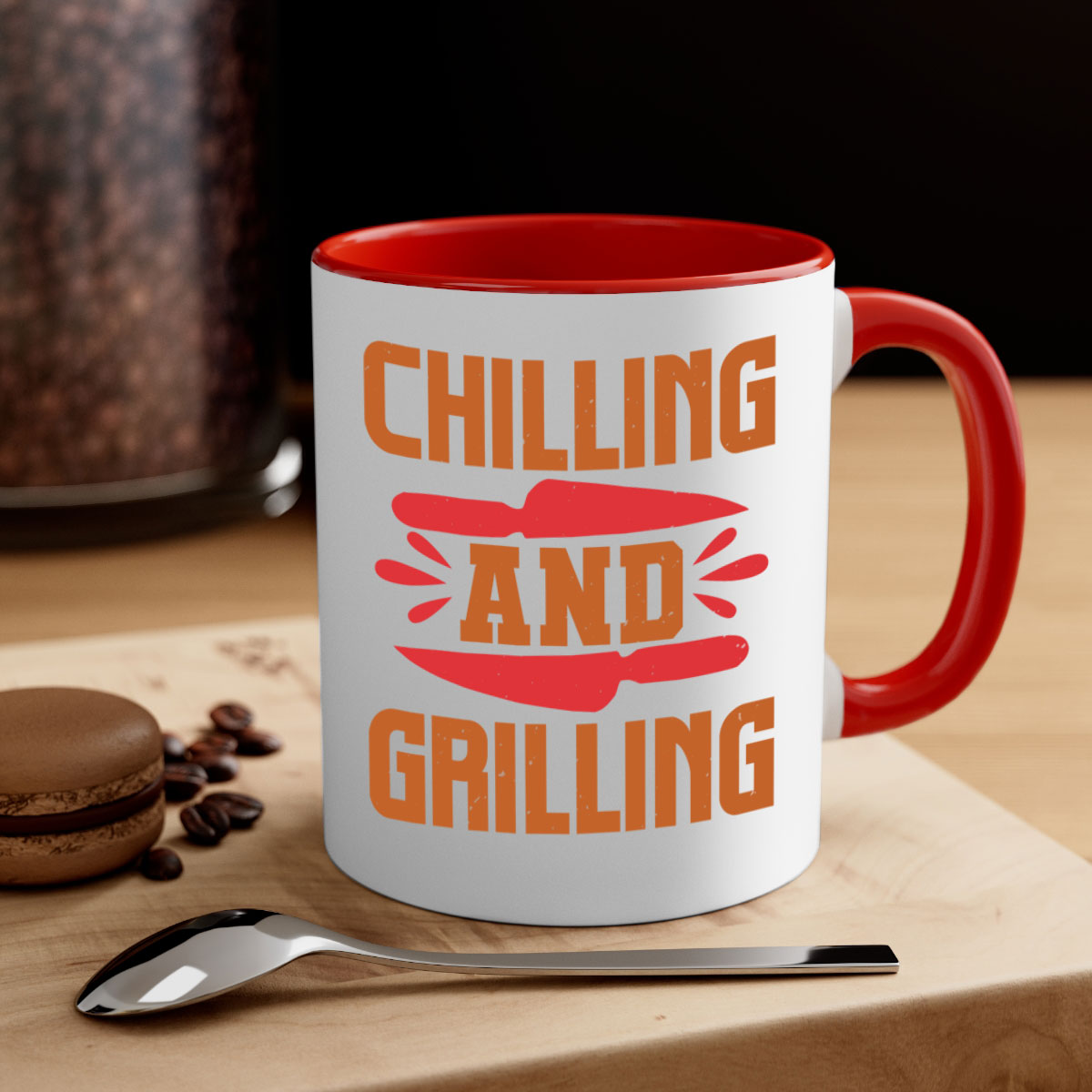chilling and grilling 48#- bbq-Mug / Coffee Cup
